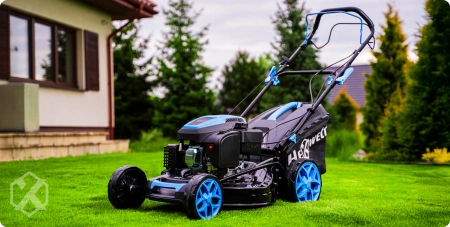 Hexwelt HW-KS-200 benzine grasmaaier 51 cm 3,8 kW met aandrijving