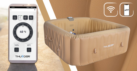 THUNDER FRAPPE opblaasbare Jacuzzi