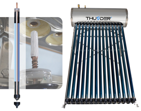 Drukcollector met tank THUNDER 150 L