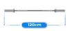 Olympische rechte halterstang 120 cm THUNDER