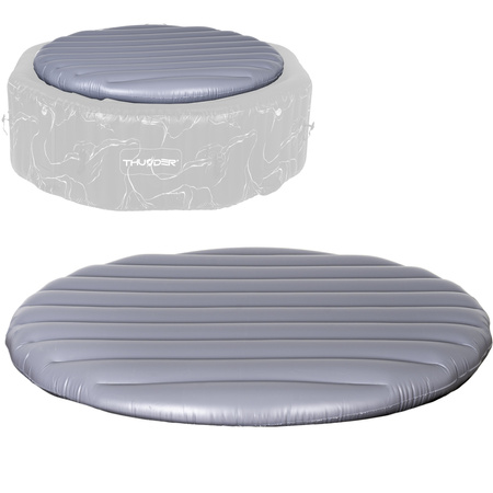 THUNDER thermische opblaasbare cover voor hot tub - rond - 6 personen