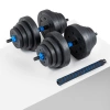 Verstelbare bitumen dumbbells GYM-03 2x20 kg 