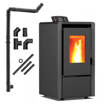 Pelletkachel LEYLA BLACK 6,3 kW
