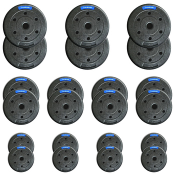 THUNDER set bitumen schijven 6x5 kg + 8x2,5 kg + 8x1,25 kg